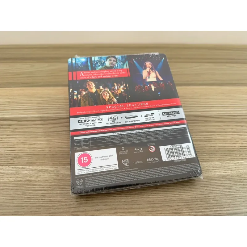 British Version 4K Iron Box Trap Chinese Characters
