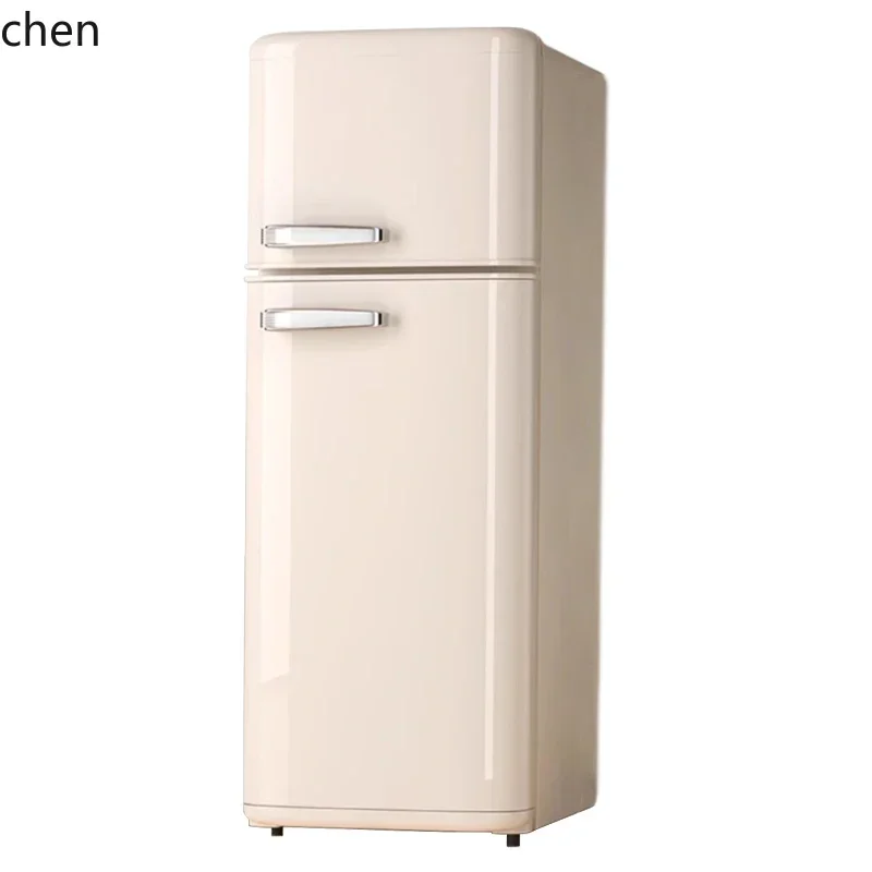 refrigerator household mini small refrigerator double door office energy saving power saving bass