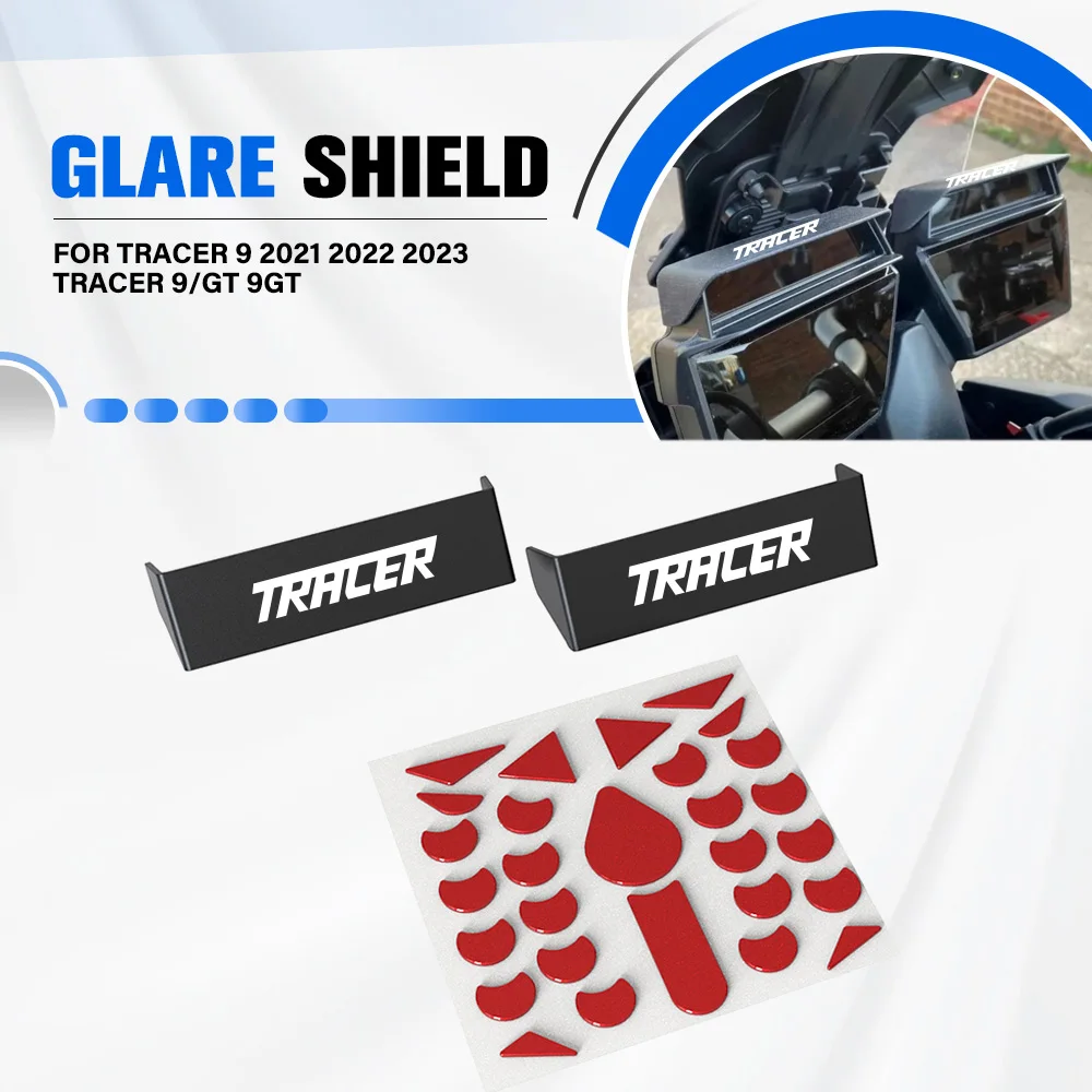 

For YAMAHA TRACER 9 2021 2022 2023 Tracer 9/GT 9GT Motorcycle TFT Peaks Instrument Hat Sun Visor Meter Cover Guard Protection