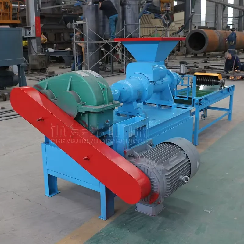 High Output Wood Sawdust Rice Husk Coconut Shell Charcoal Briquette Production Line Extrusion Charcoal Making Machine
