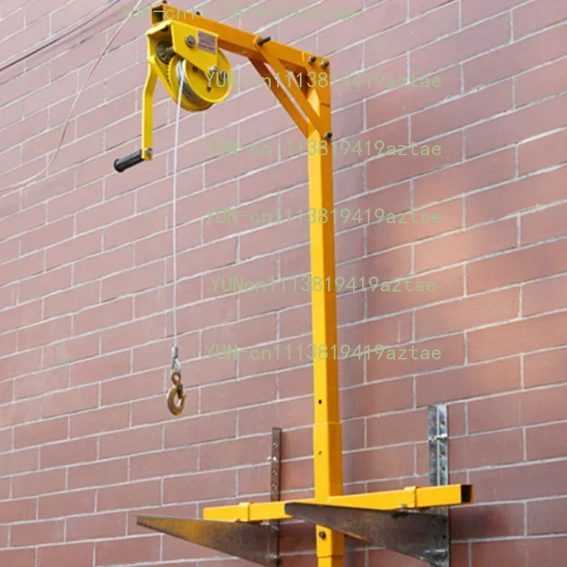 For Hoisting tool for outdoor air conditioner hoisting crane hand winch self-locking installation air conditioning bracket