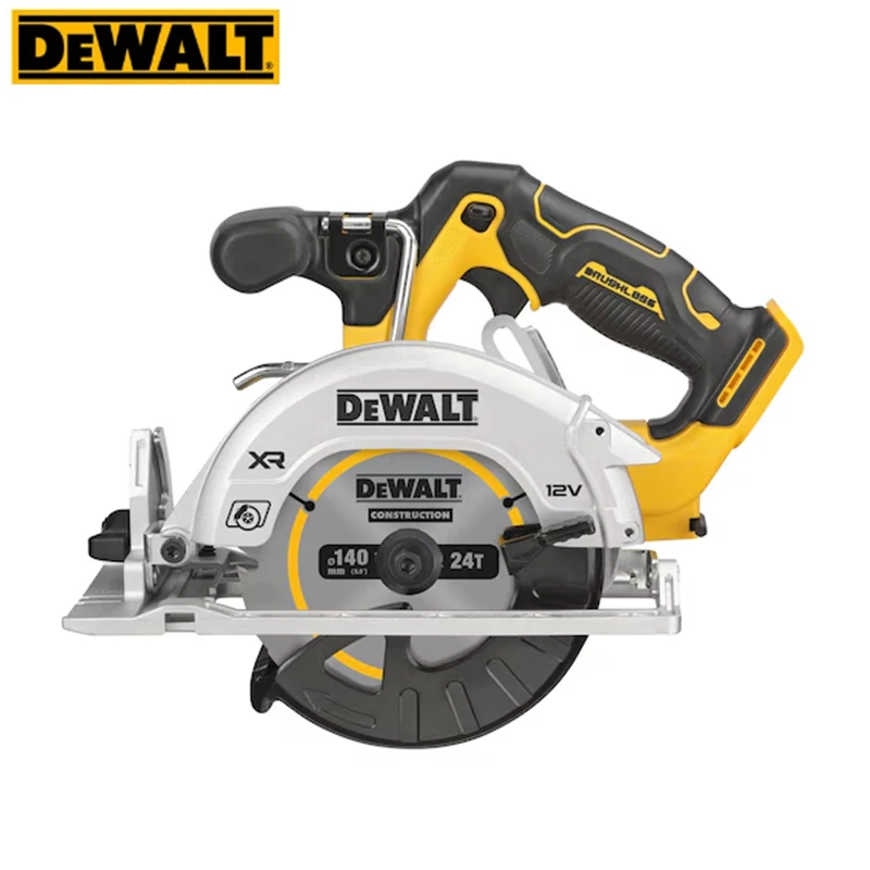 Dewalt DCS512 Электрическая пила 12 В Бесщеточный литий-ионный аккумуляторный режущий циркулярный станок Перезаряжаемый отрезной инструмент для деревообработки