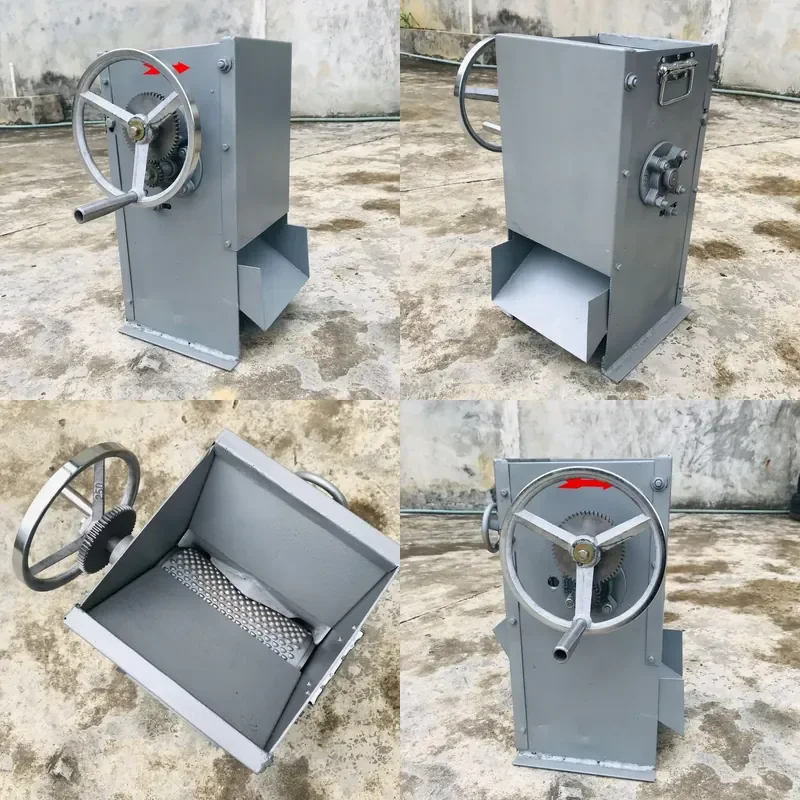 for Coffee Fruit Hand Cranked Peeling Threshing Machine for Coffee Seedlings Home Farm Use Non Motor Fresh Fruit Processing