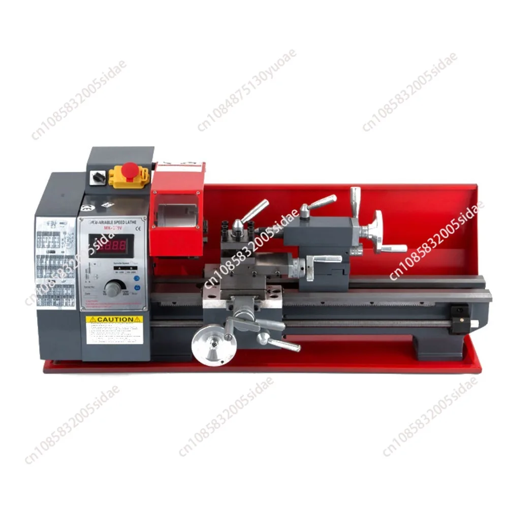 1100W Metal Lathe 6mm Spindle Wall Thickness Mini Metal Lathe Distance center 600mm