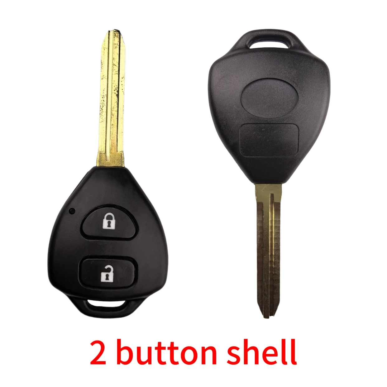 Jingxin FCC: 11H29 Per Toyota RAV4 Corolla Europa 2006 2007 2008 2009 2010 2 Bottoni Smart Chiave A Distanza Dell'automobile Fob 433 Mhz 4D67/G Chip