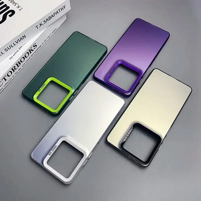 حافظة هاتف فاخرة IMD غير لامعة لهاتف Xiaomi 15T 15T Pro 15/14/13 T Ultra Pro 17 Pro Max غطاء حماية شبه شفاف