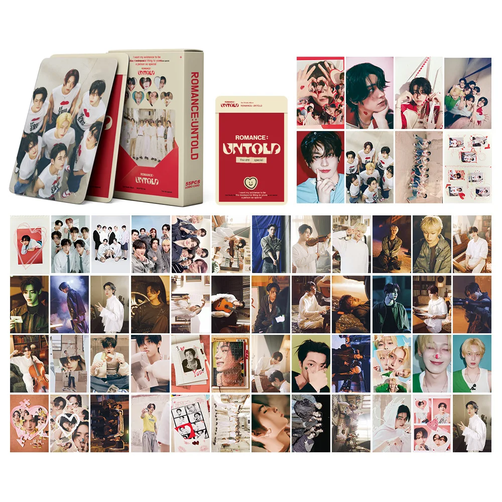 Kpop ROMANCE UNTOLD lomo cards SWEET VENOM Photocards for Fan Collector Card Gift