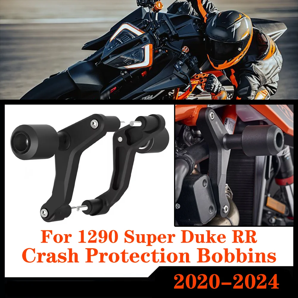 For 1290 Super Duke R / RR / EVO 2020-2024 Motorcycle Frame Sliders Crash Protector