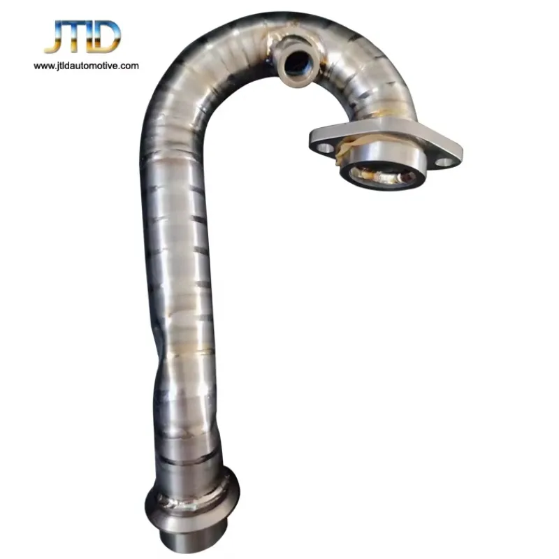 JTLD Modified System Exhaust Header Front Link Pipe for Duke 390！