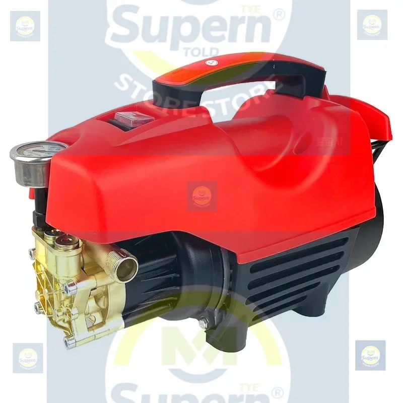 

220V 2000W Fully Automatic High-pressure Car Cleaning Water Gun Portable Mobile Small High-pressure Cleaning Machine