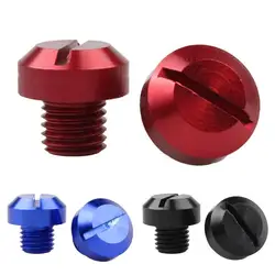 Mirror Hole Plugs For Motorcycle 2 Pieces Rearview Mirror Blanking Plugs M10x1.25 Rear View Mirror Hole Plugs Right Left Screws