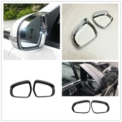 ABS Carbon Fiber For Suzuki Vitara 2016 2017 2018 2019 2020 2021 2022 Car Rearview Mirror Eyebrow Frame Trim Car Accessories