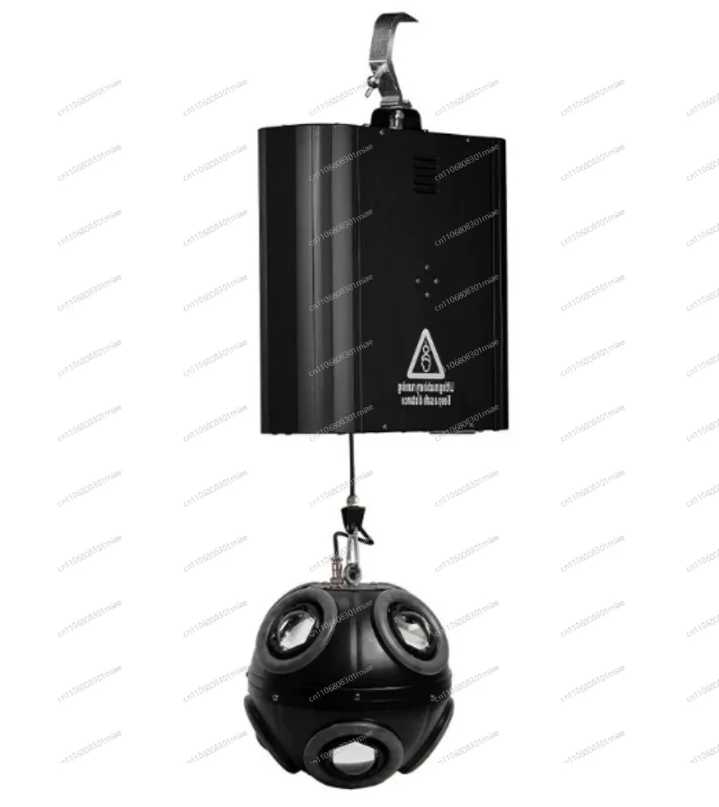 Stage Bar Lifting Ball LED numerical control matrix Auditorium dynamic light Full color color changing lifting light 0-3m 35W