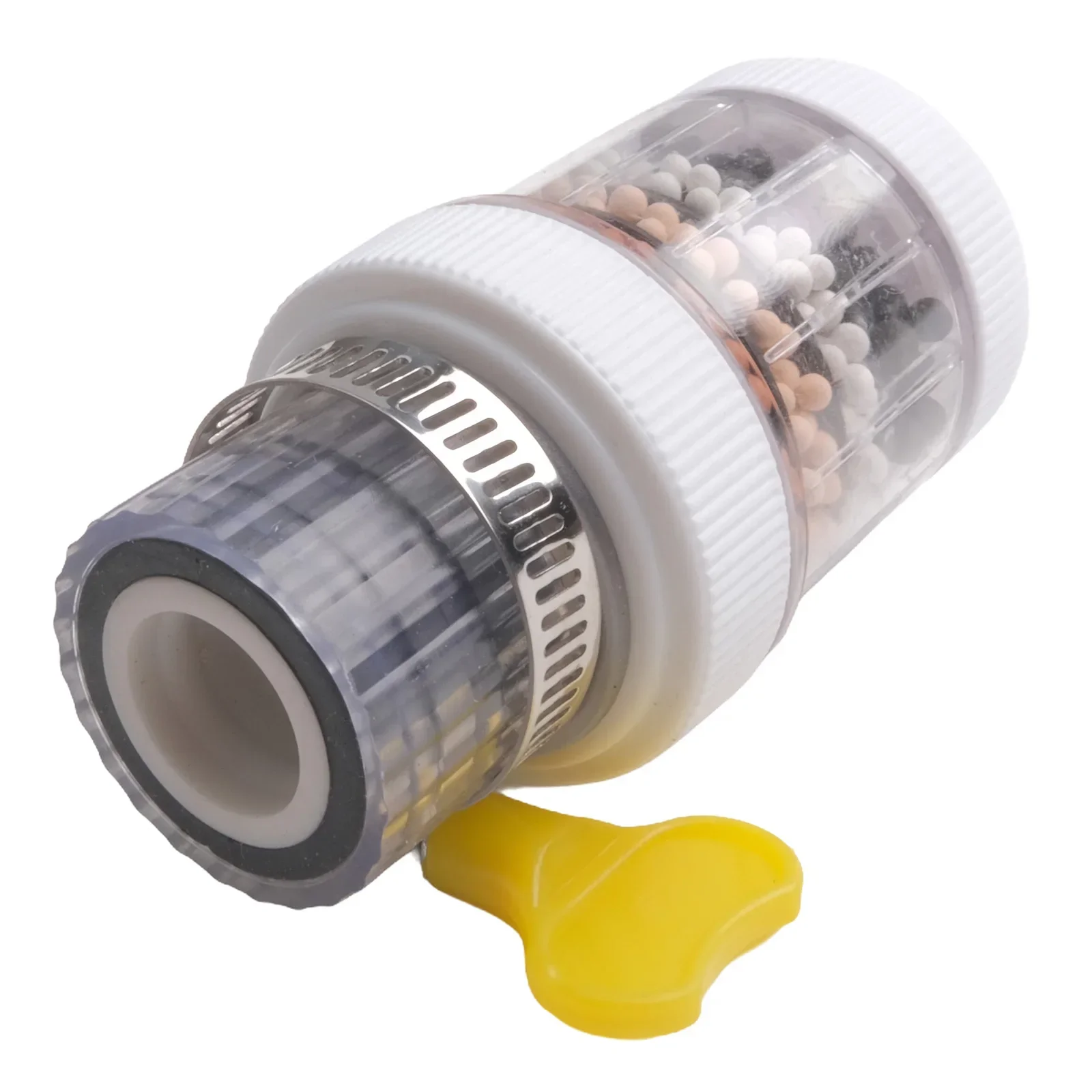 Para el hogar para uso en la oficina filtro de grifo filtro de grifo de 6 capas filtro de sulfito de calcio resistencia a altas temperaturas