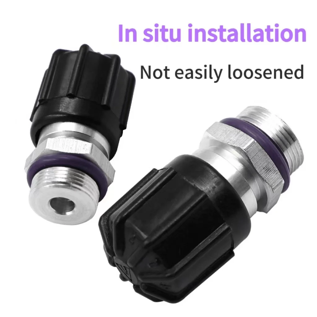2PC High Low Side A/C Service Charge Port Air Conditioner System Ball Valve Cores Au for BMW Benz Audi VW Maiteng Kaidi Tiguan
