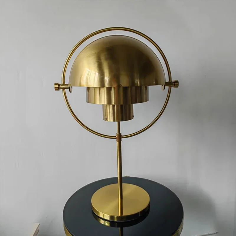 

Nordic Danish Design LED Table Lamp Living Room Bedroom Study Desk Lamp Home Decor Table Lights Gold Black Bedside Lights