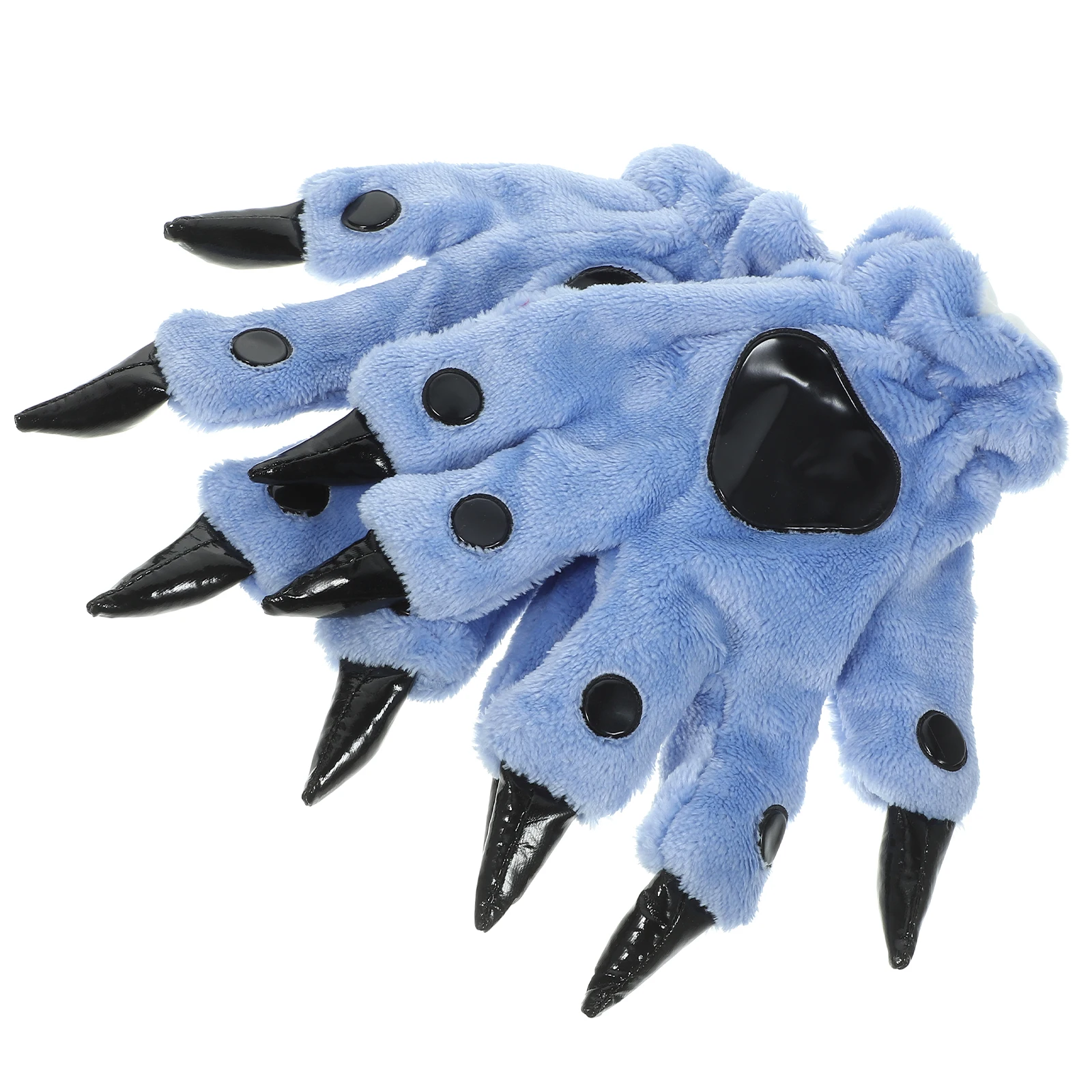 

1 Pair Dinosaur Dinosaur Claw Claw Warm Winter Role Gloves Play Party Accessories Christmas Decorative Gloves