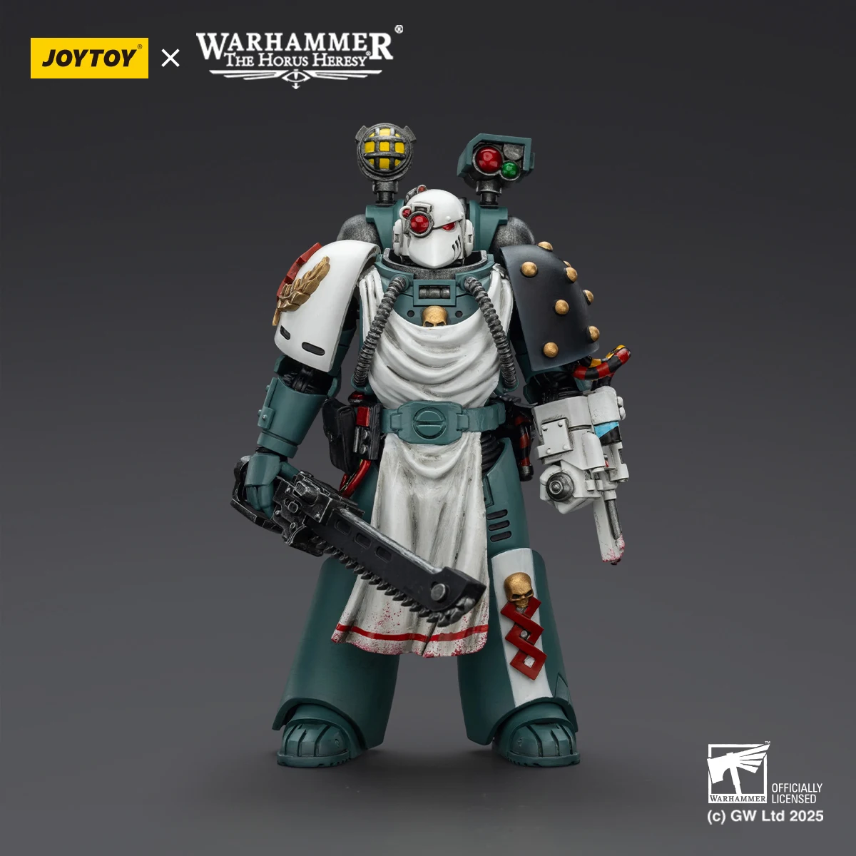 Figurka akcji JOYTOY Warhammer Heresy Horusów, mistrz legionu Synów Horusa, figurka anime z ruchomymi przegubami, model kolekcjonerski, zabawka.