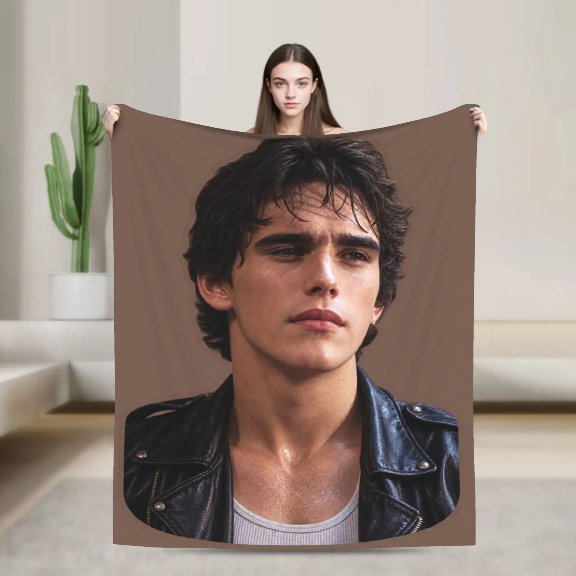 Dallas Winston The Outsiders Movie Flannel Blanket Winter Warm Soft Throw Blanket for Girls Boys Bedspread Sofa Bed Cover