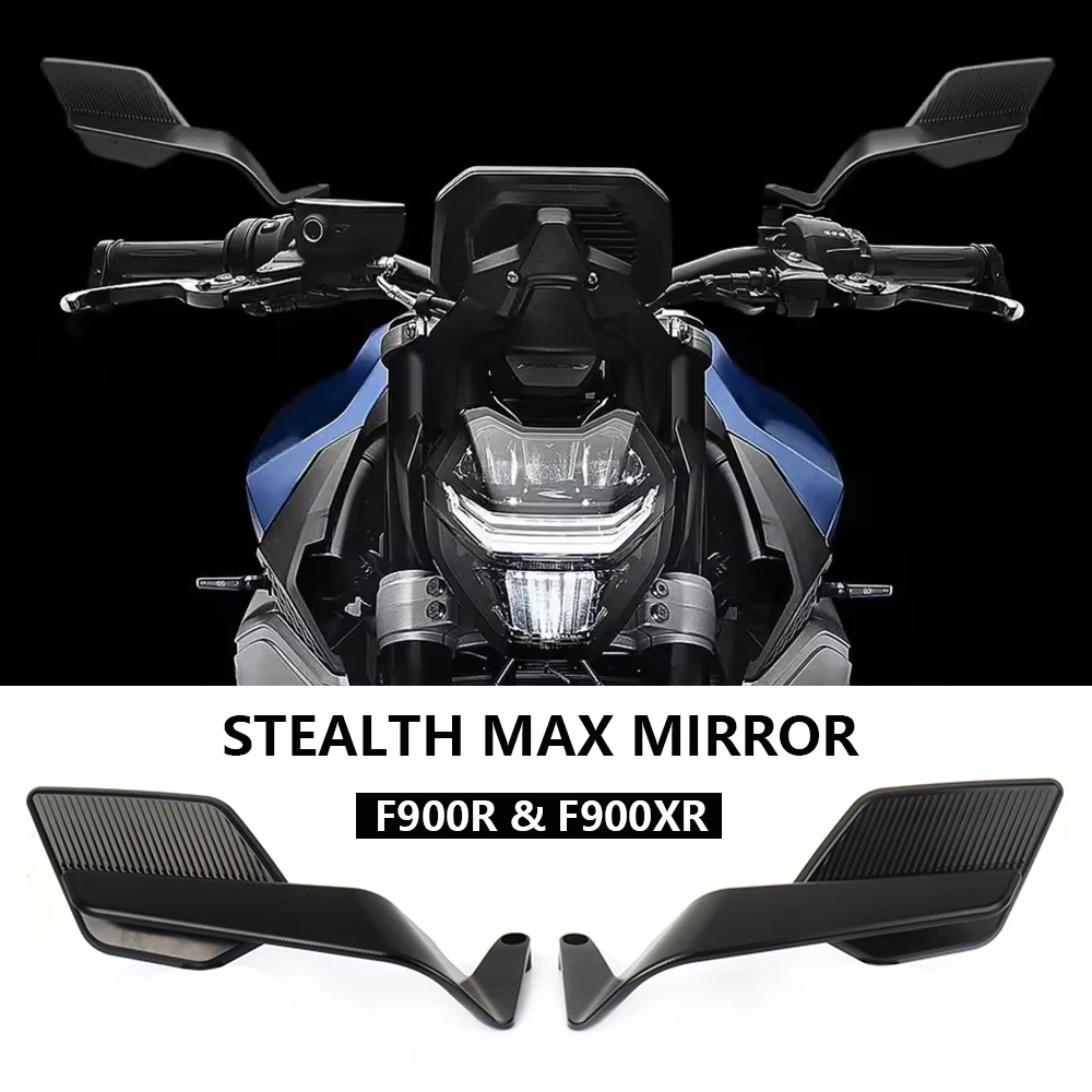 

For BMW F900R F900XR F900 R F 900 XR 2017- Motorcycle Anti-glare Side Mirror Accessories Stealth Max Rearview Mirror
