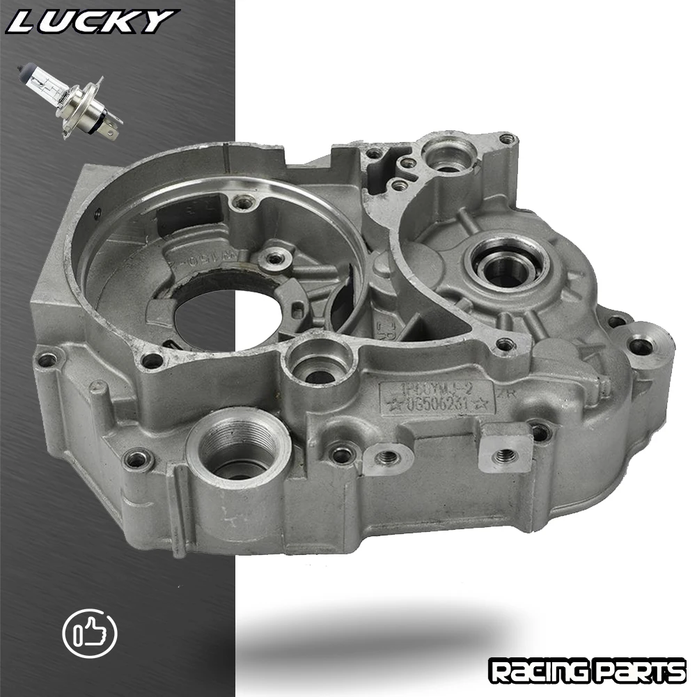 YX Motorcycle CrankCase Left Side Crank Case For 60mm Bore YinXiang 150 160 YX 150cc 160cc 2V/4V Kick Starter Engines