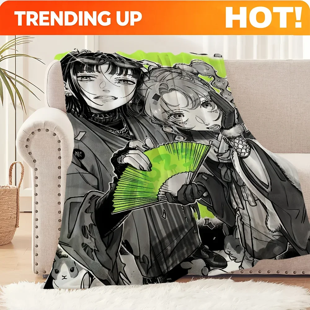Customize The Guy She Was Interested In Wasnt a Guy at All Blanket Soft Comfortable Nap Plush Suitable Room Office Bedroom Home