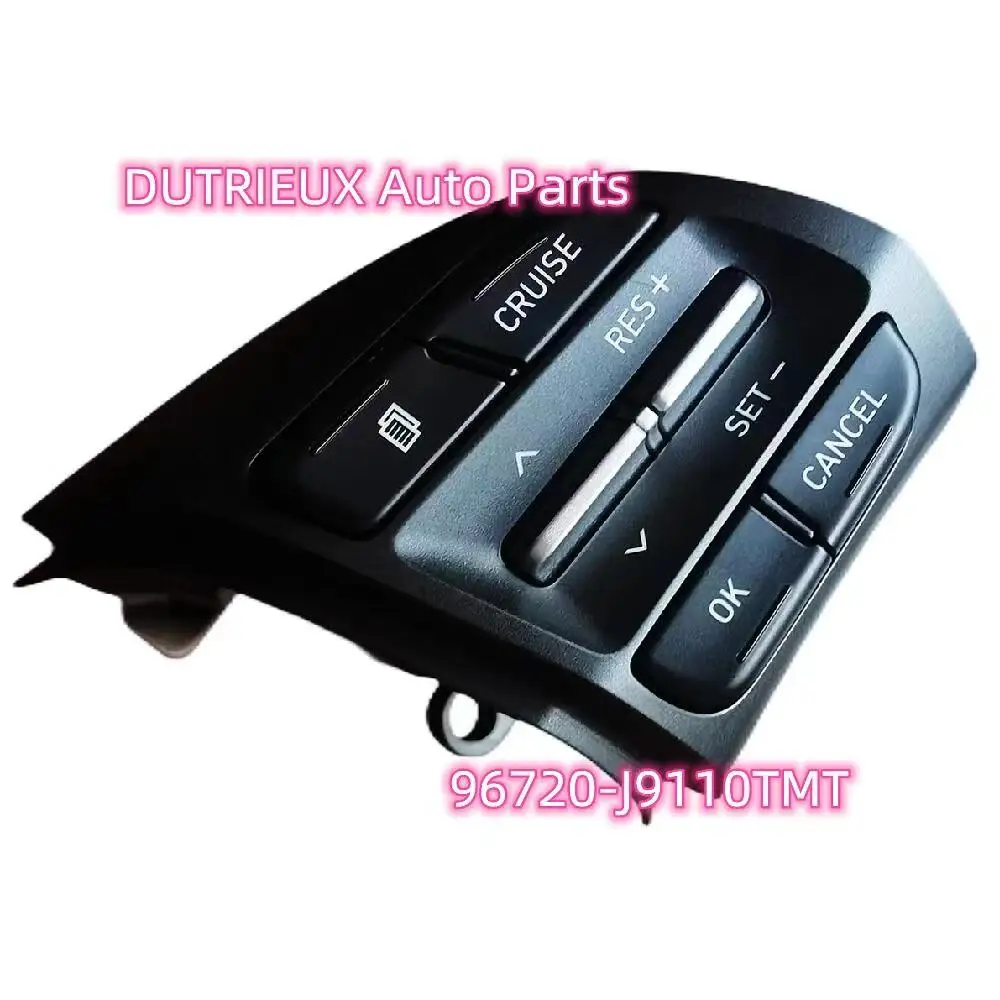 Steering wheel switch button Cruise   ACC button Radio control switch for Hyundai Kona OEm 96710-J9030TMT and 96720-J9110TMT