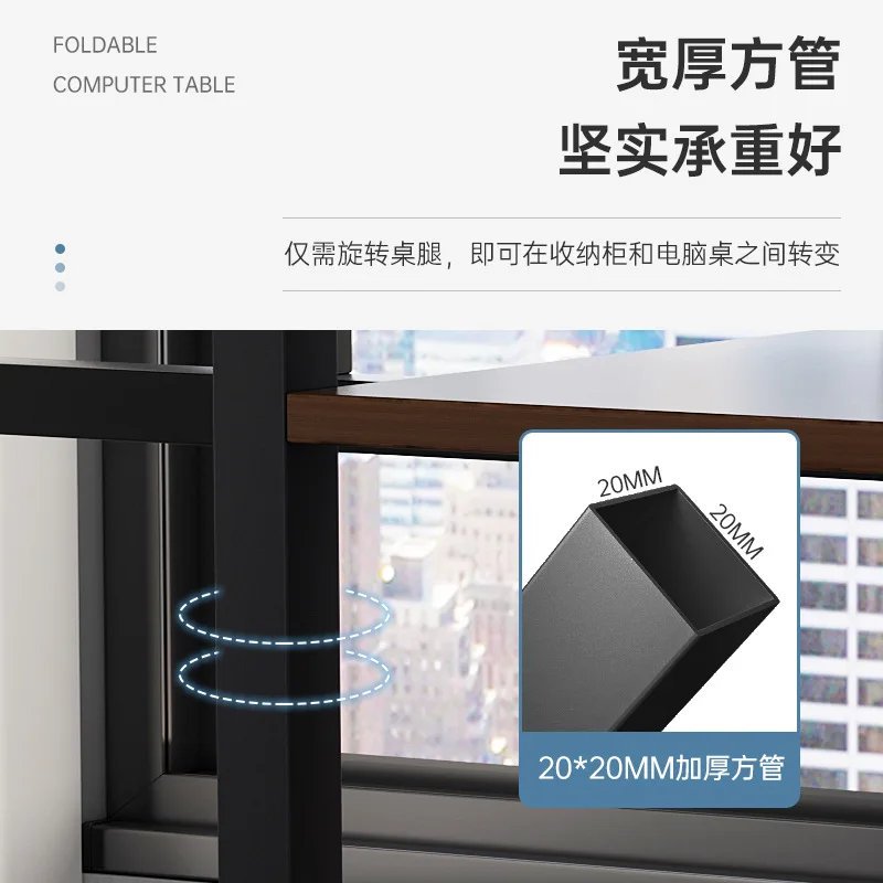 Computer Desk Simple Household Rental Foldable Table Bedroom Student Desk Simple Writing Table Study Small Table