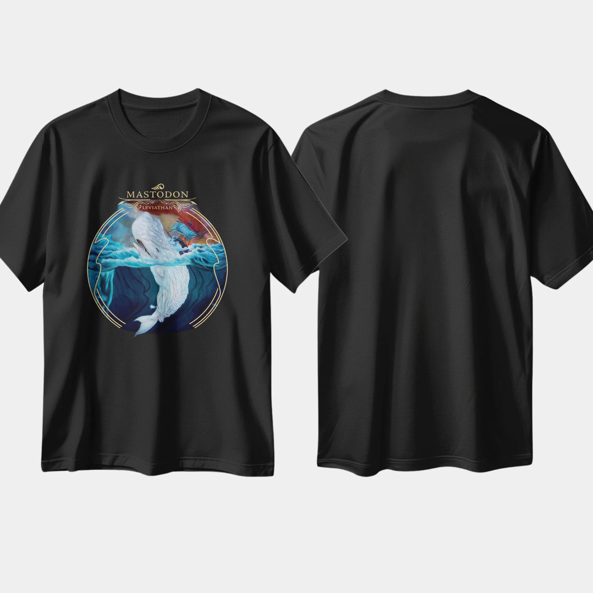 Band T-Shirts for Novelty Mastodons American Crew Neck Pure Cotton T Shirt  Heavy Metal Music Tee Shirt New Arrival Top