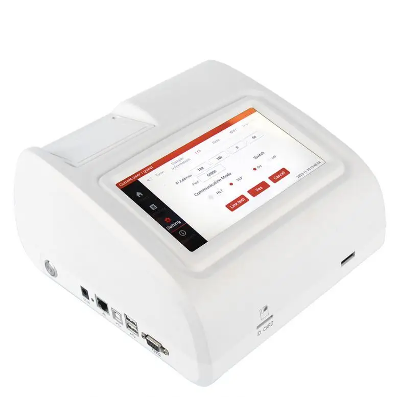 High Accuracy Veterinary Fluorescence Immunoassay Fluorescence / Veterinary Rapid Quantitative Test Machine  MSLYT04