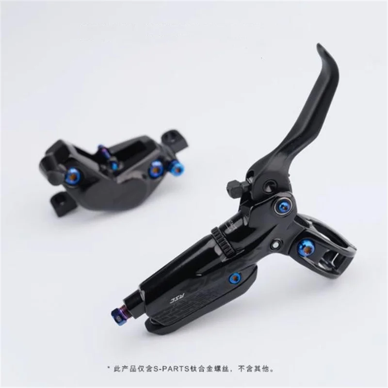 Bicycle brake system titanium nut for sram LEVEL titanium screw 2 pistons 4pistons