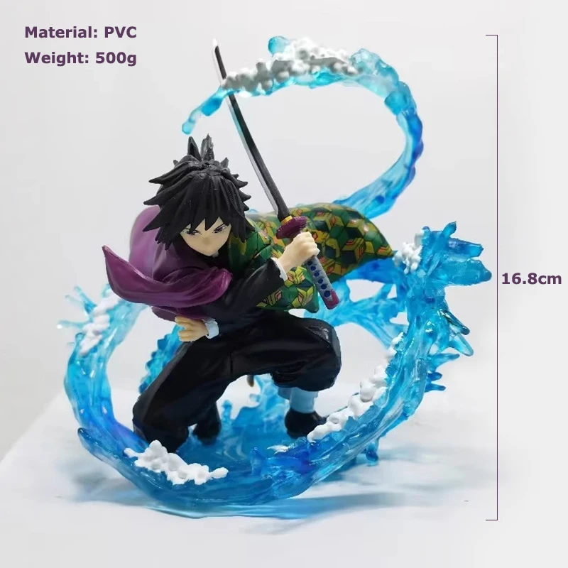 

3D Tomioka Giyuu Model Sculpture Kimetsu No Yaiba Demon Slayer ZERO Statue Home Office Studio Craft Collectible Figure Gift