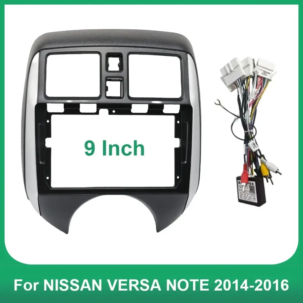

9 "2 DinCar радио Fascias Android GPS MP5 стерео плеер головное устройство панель для NISSAN VERSA ПРИМЕЧАНИЕ 2014-2016