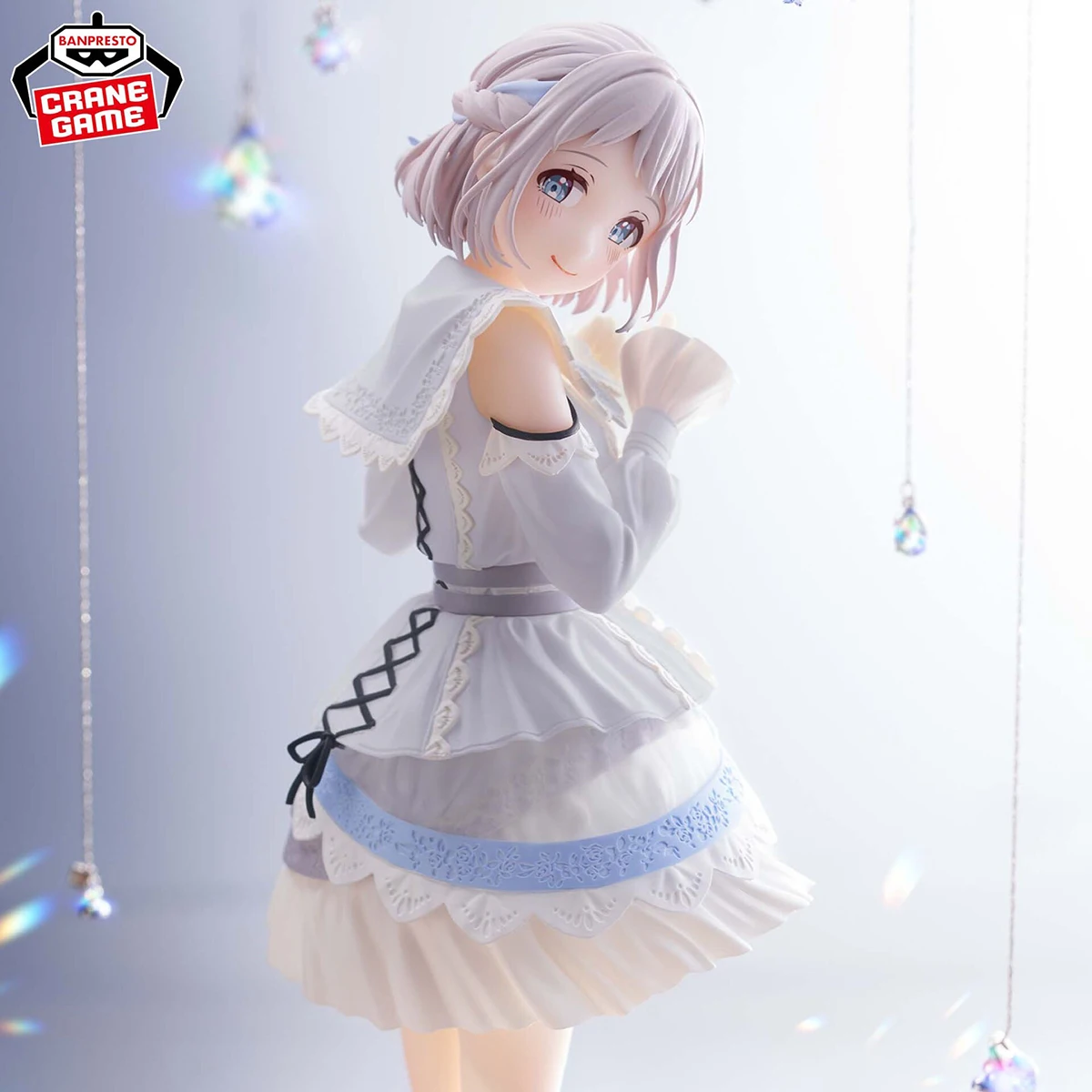 

Original BANDAI SPIRITS BANPRESTO Espresto Gakuen IDOLMSTER Katsuragi Lilja Refined White Shinosawa Hiro Flowing Anime Figure
