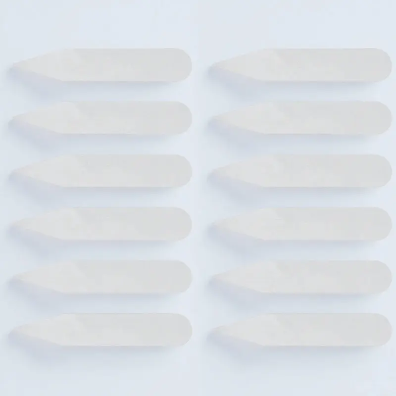 

300 шт. Прозрачные термостойкие вставки для воротников (для мужской и женской одежды, повседневной и деловой)