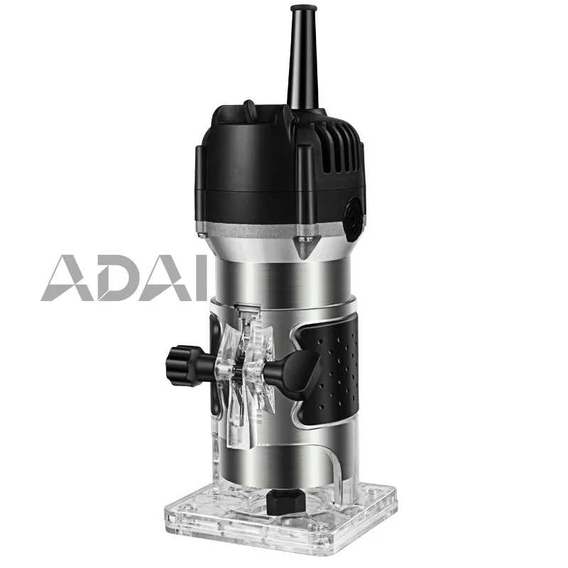 

Copper core woodworking edge trimming machine, household woodworking carving machine, wood milling slotting electric tool