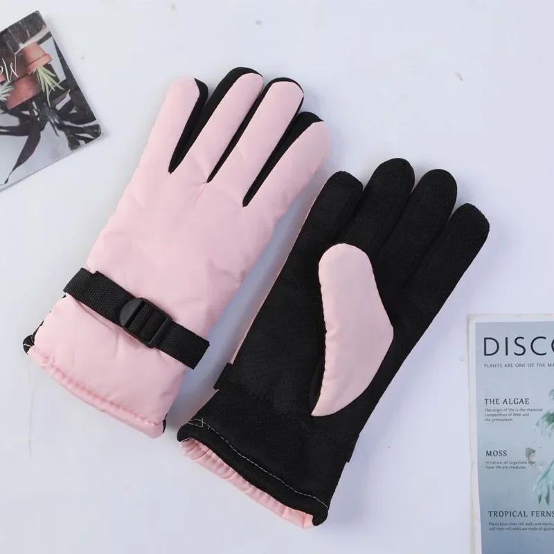 Guanti da sci invernali Velluto caldo Alpinismo all\'aperto Ciclismo Motoslitta Uomo Donna Guanti da sci Accessori per sport invernali Regalo