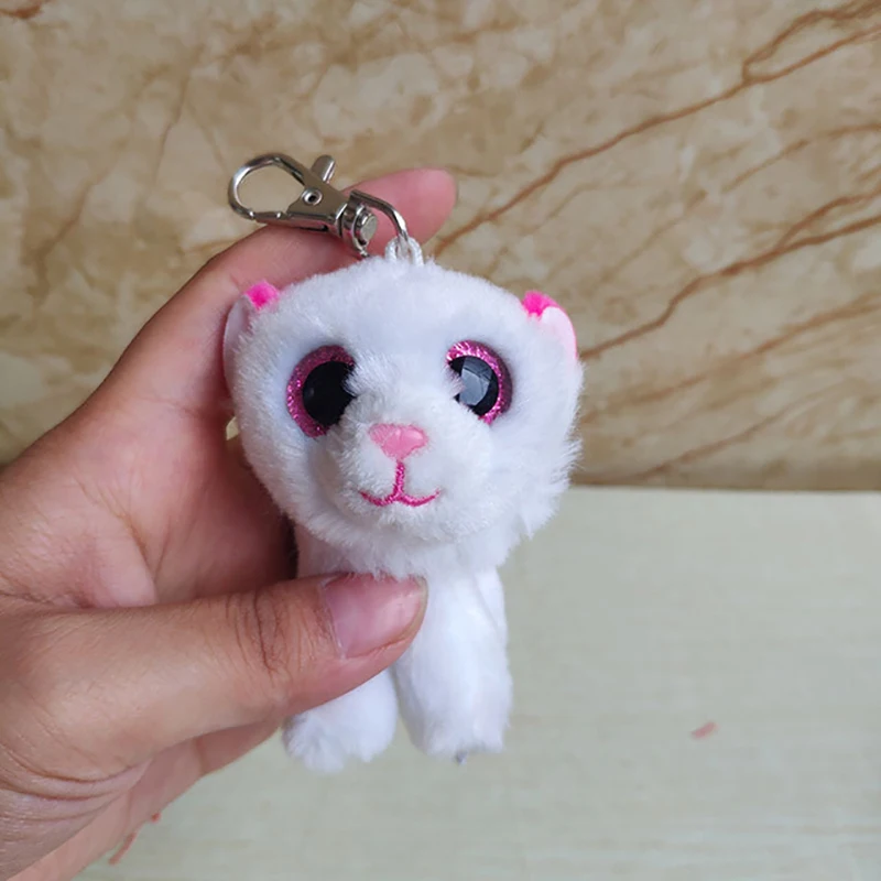 TY Beanie Boos Keychain Toy Unicorn Baby Keyclip Owl Giraffe Monkey Doll Plush Stuffed Animal Collectible Toy Christmas Gifts