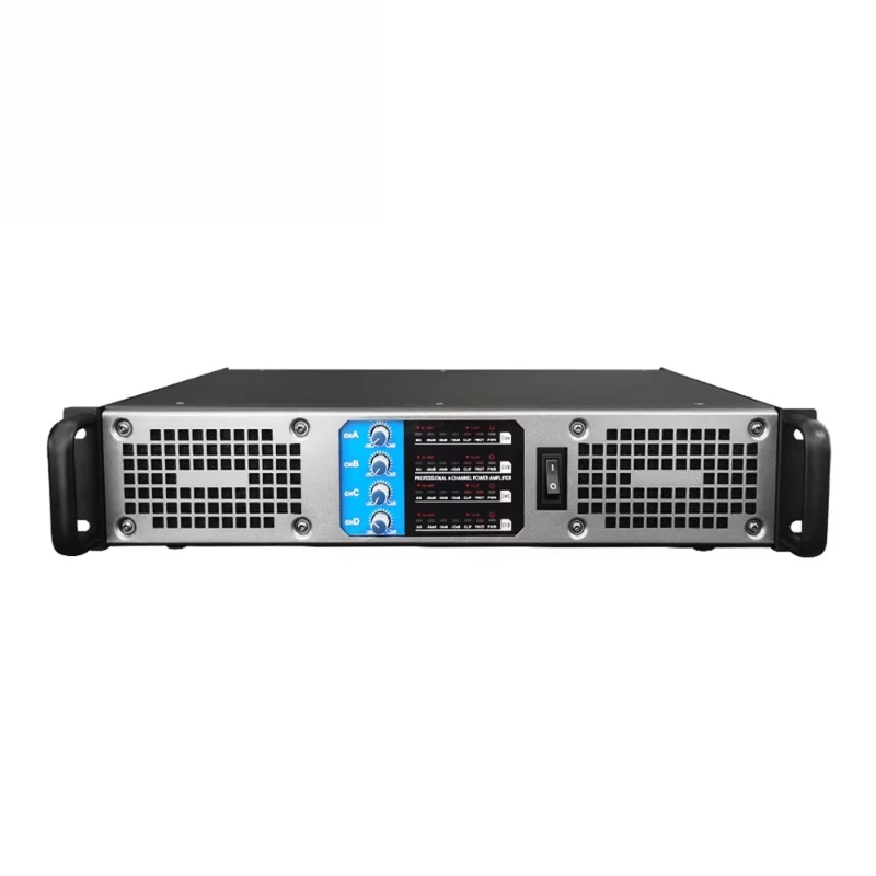 Digital amplifier 600W * 4 professional audio power amplifier