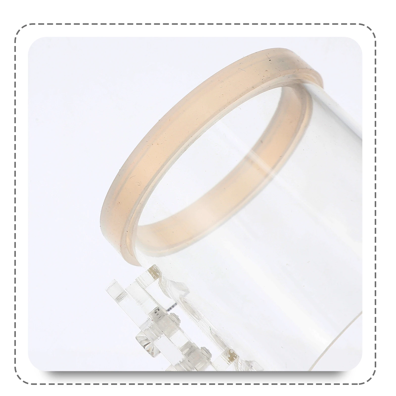 

Clear Acrylic Aquarium Feeding Ring For Tank Accessories Saltwater Freshwater Supplies Lightweight Hook Design Reusable Feeding