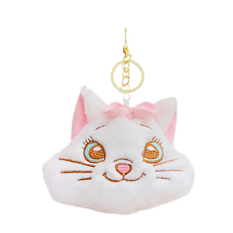Cute Mary Cat Plush Doll Backpack Key Chain Coin Purse Toy Mini Storage Bag Bag Accessories Pendant Wholesale