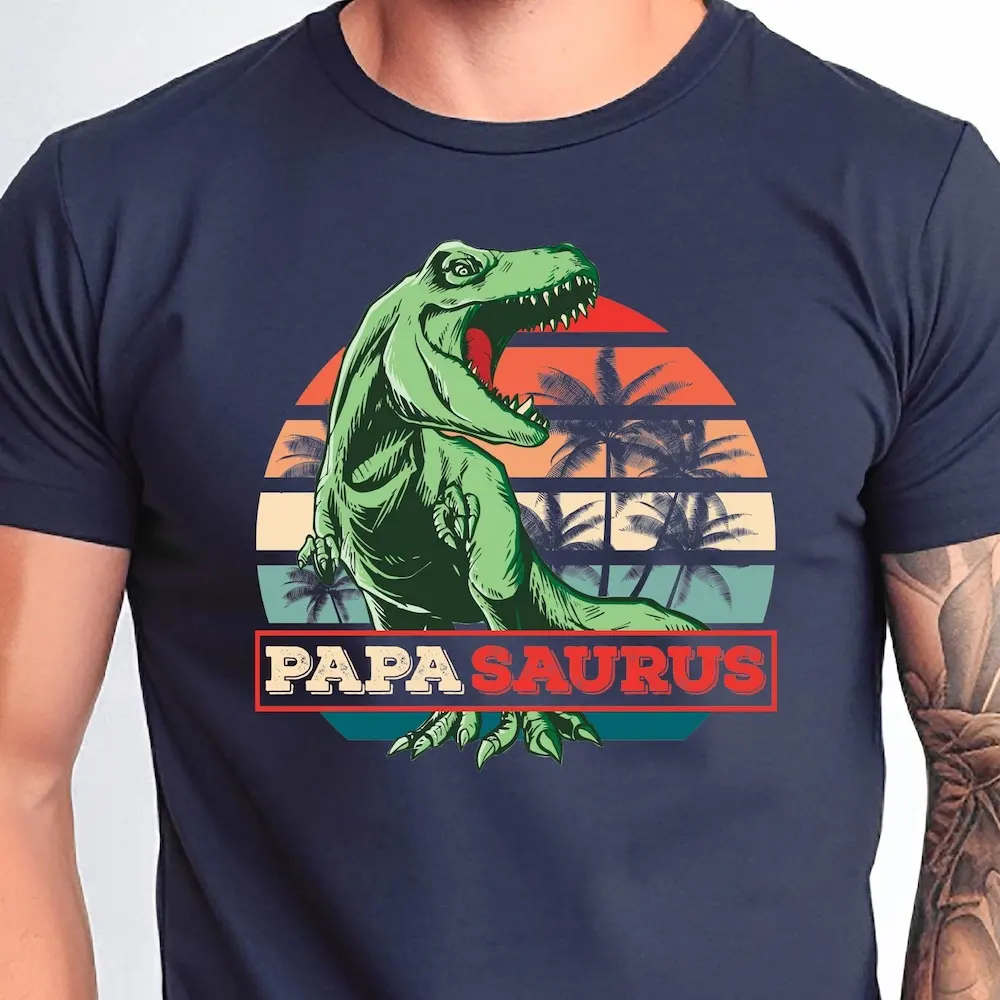 

Футболка Papa Saurus на День отца