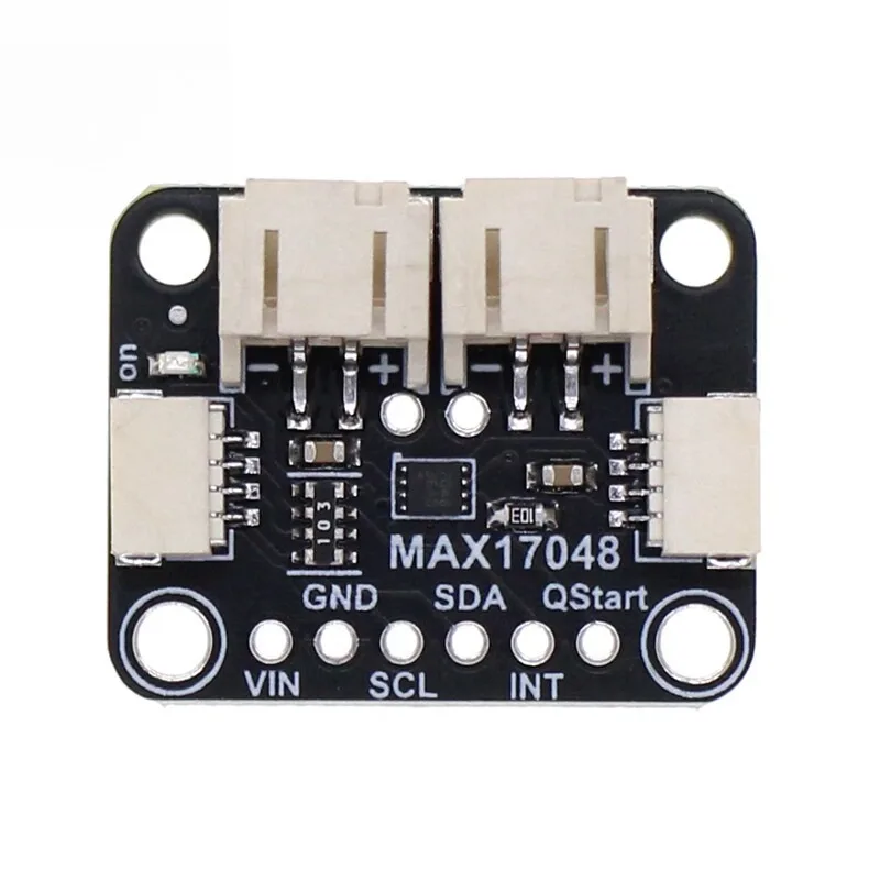 MAX17048 Battery Meter and Battery Monitor with Compatible STEMMA JST PH & QT/Qwiic Connector