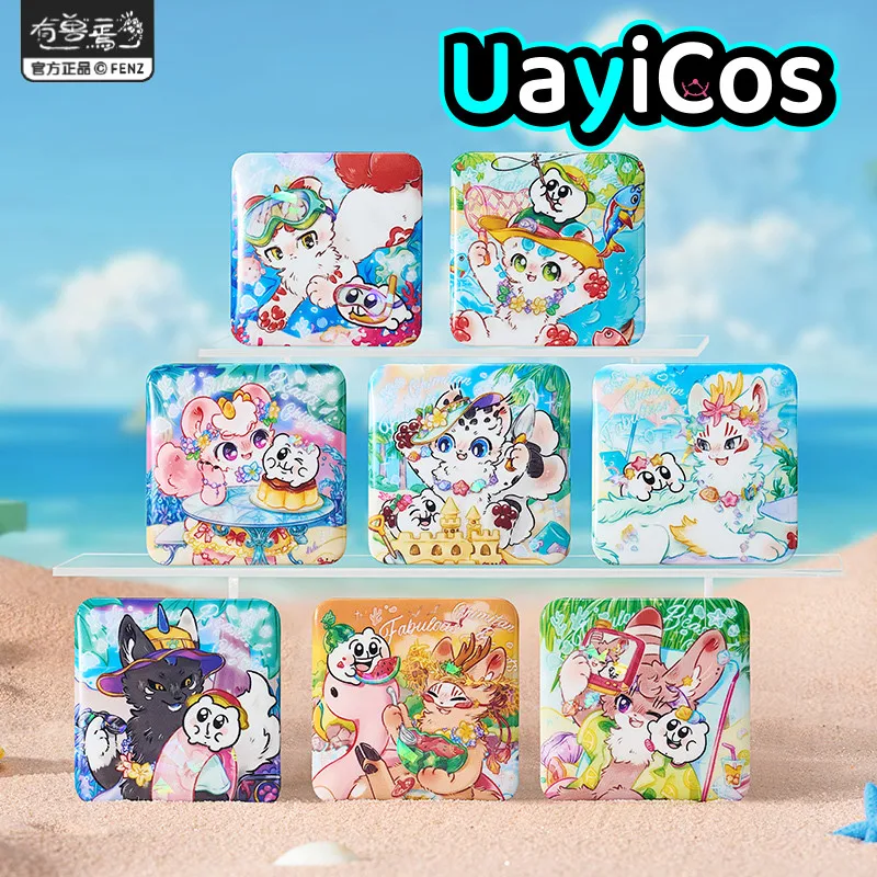 

Официальный оригинальный сказочный зверь, значок из жести с мультяшными животными, брошь, булавки, орнамент, аксессуары для кукол, аниме-фигурка, игровая игрушка для детей