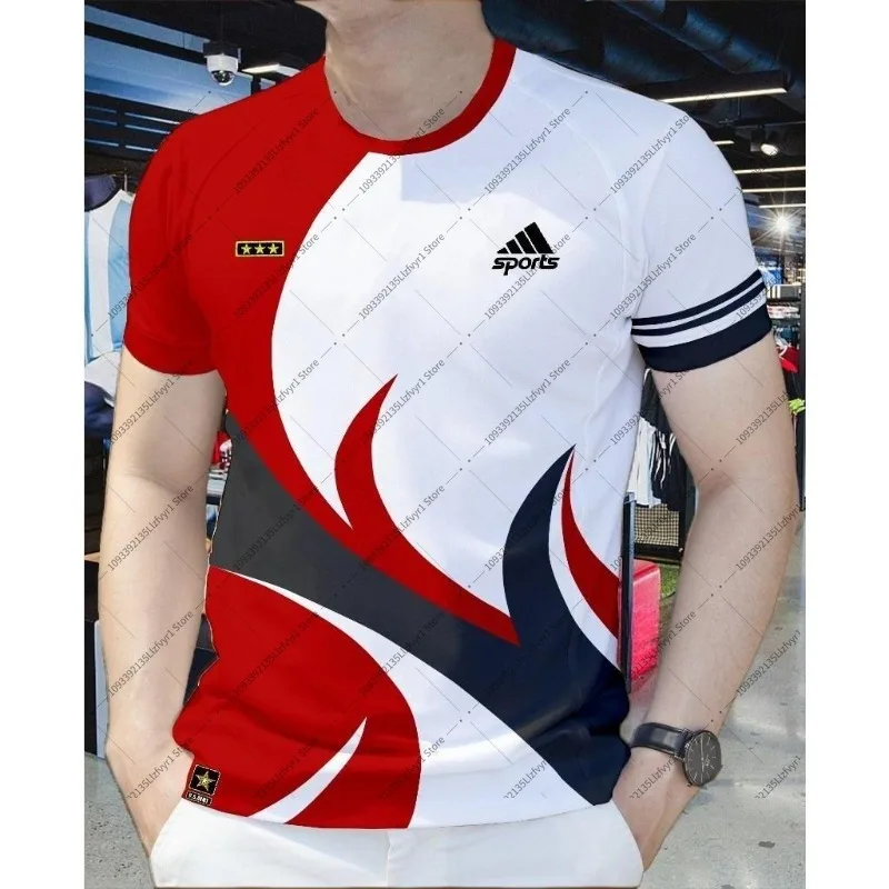 

New Jersey Men's Sports T-shirts 3D Print Street Oversized Tops Unisex Casual Graphic T-shirts Mens Gifts