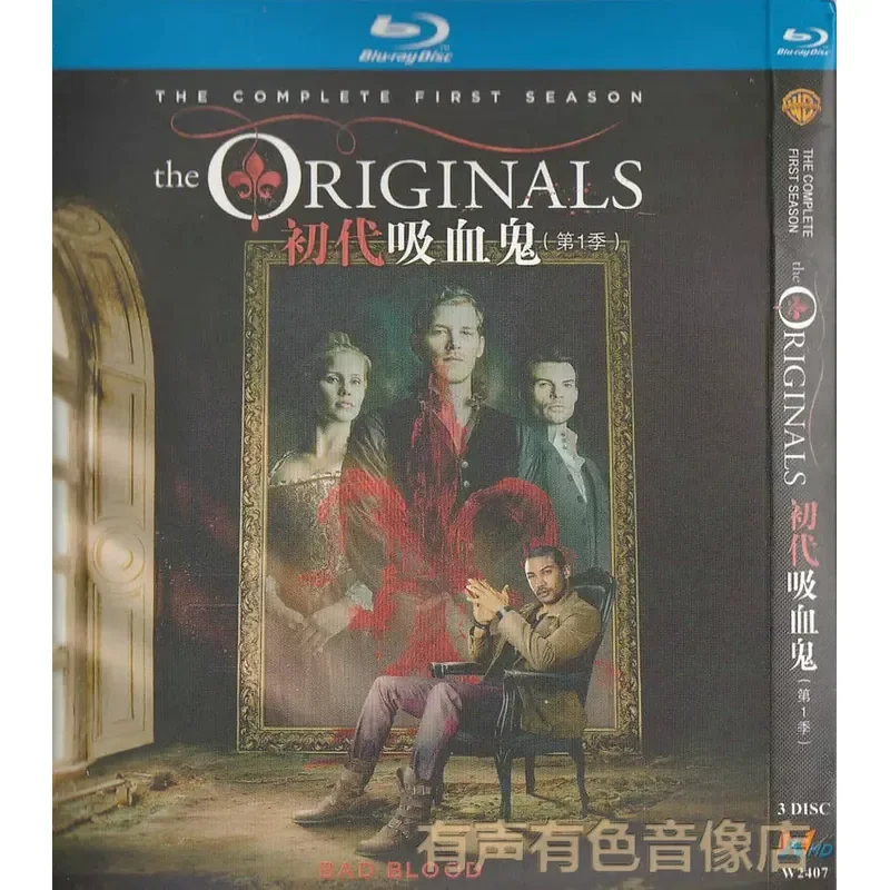 

Sci-fi Horror TV Series First Generation Vampire Seasons 1–3 Genuine High Definition BD Blu-ray 9 Discs