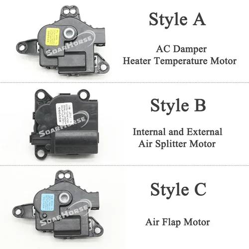 Imagen 2 del producto Para Ford Everest U375 Ranger TKE para Mazda BT50 UP-UR calentador de aire acondicionado Control de solapa de temperatura Motor actuador de amortiguador