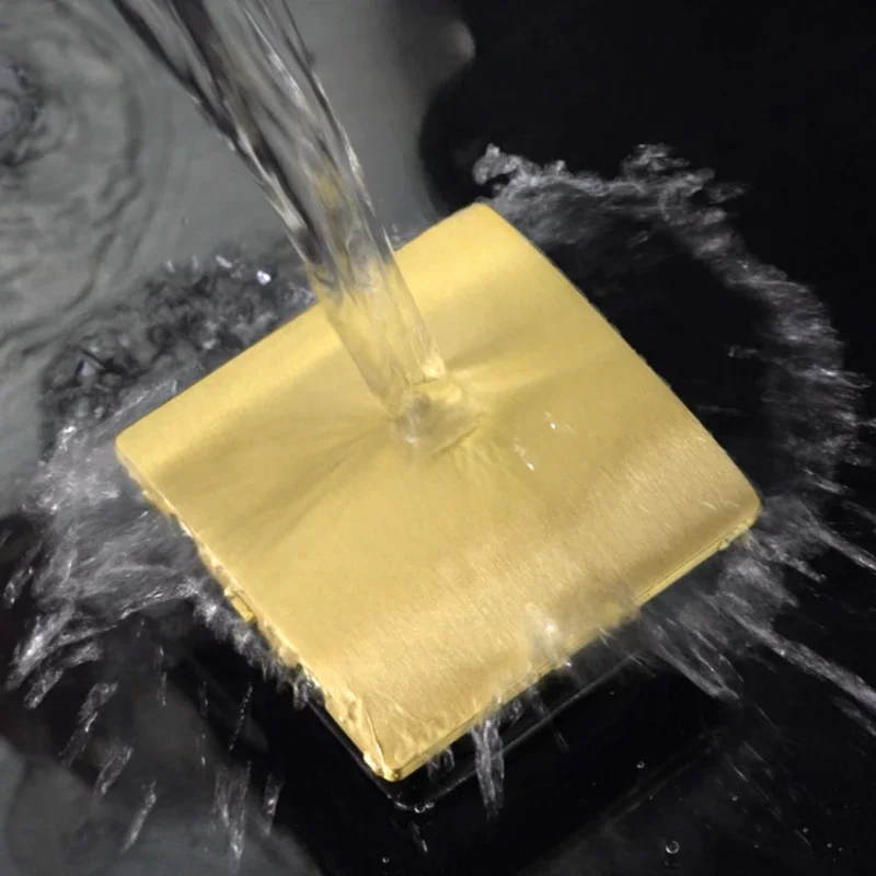 

P55 All-copper Open Embedded Hidden Waterproof Ten-hole Network Ground Socket Invisible Power Plug