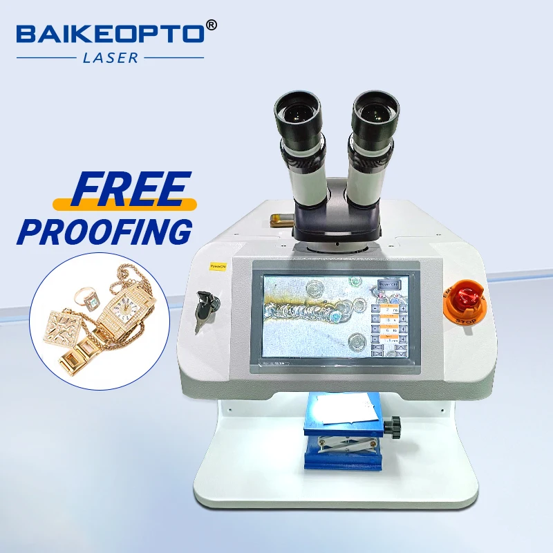

100W Desktop YAG Welding Machine Small Mini YAG CCD Laser Welder for Metal Stainless Steel Gold Jewelry