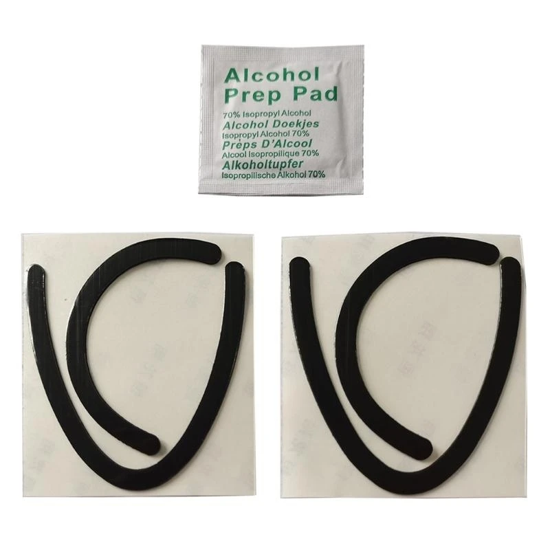 

Curved Edge Mouse Feet Pad Mouse Skates Anti-Slip Mouse Glides for MX Vertical/ MX Lift Vertial Gaming Mouse P9JB